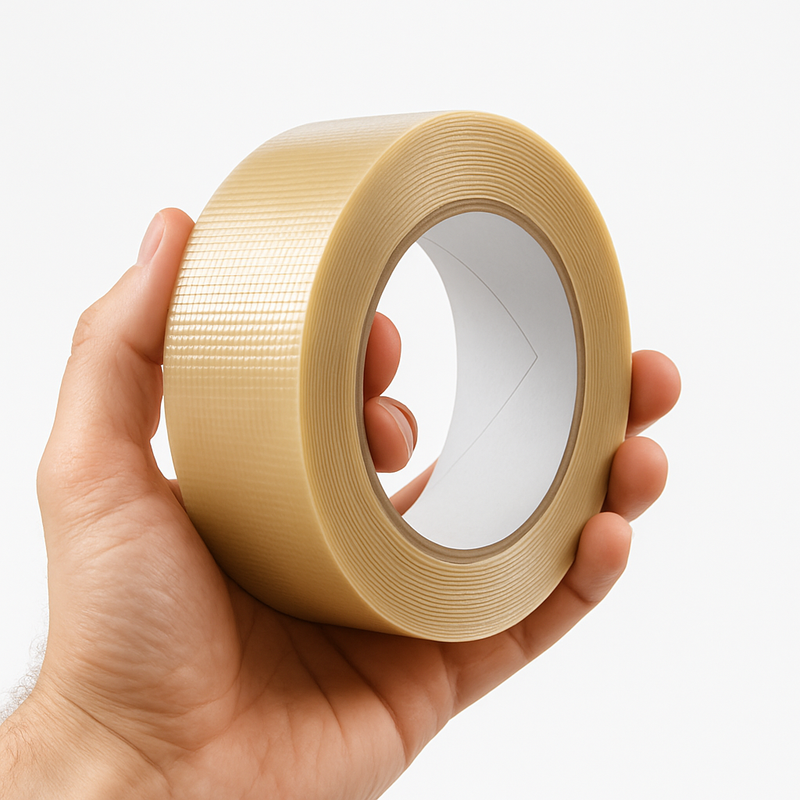 Premium Crossweave Filament Reinforced Packing Tape Heavy-Duty Export & Parcel Sealing 24mm / 48mm x 50m