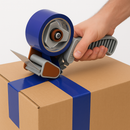 Premium Industrial Carton Sealer Metal Tape Gun Dispenser with Tension Control Fits 48mm Packaging Tape