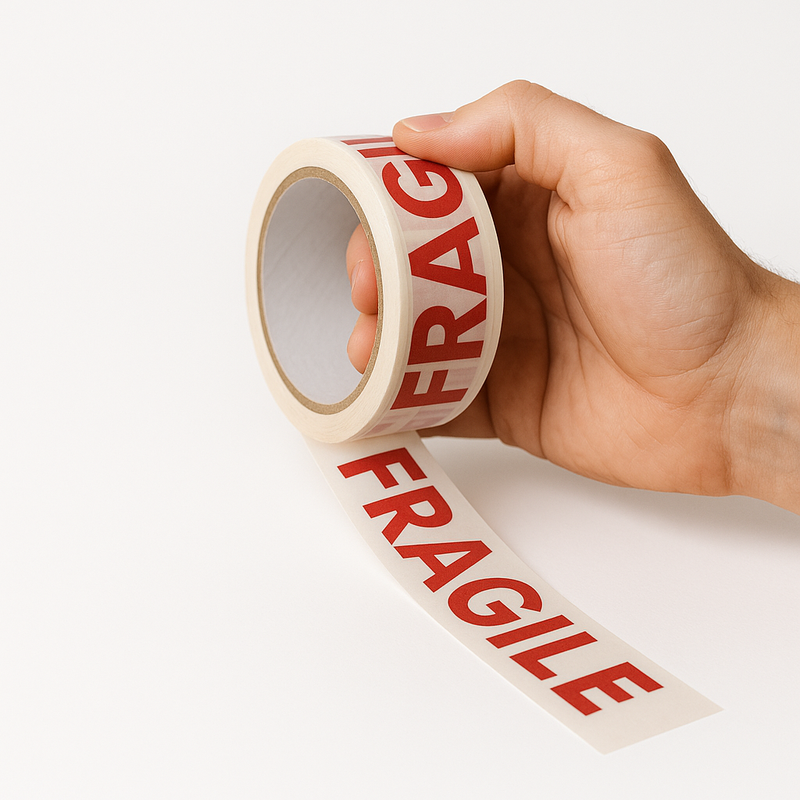 Premium Quiet& Packing Tape 48mm x 66m Strong Adhesion for Professional Packaging Deliveries