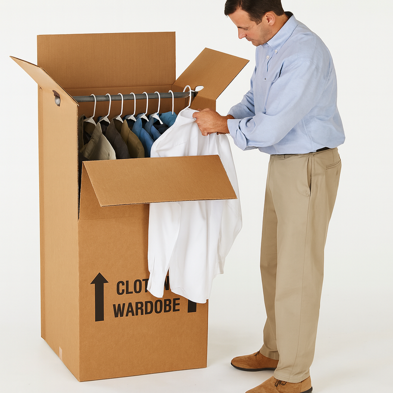 Premium Collapsible Pallet Boxes for Shipping Storage Durable Corrugated Sleeve with Wooden Tray Cap Design