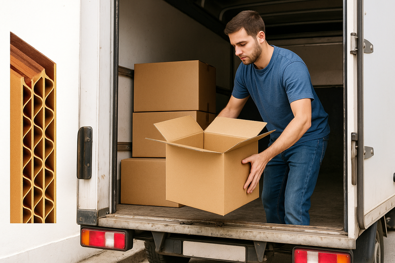 Premium Triple Wall Cardboard Boxes Extra Strong Packing Boxes for Heavy Loads Pallet Shipments