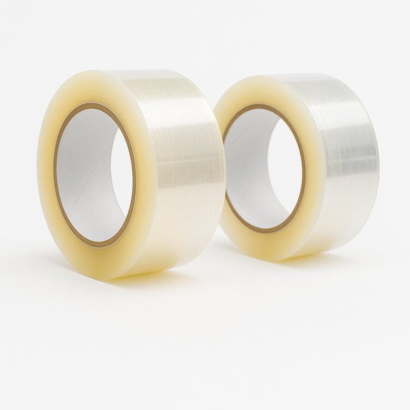 Heavy-Duty Clear Packing Tape Polypropylene Adhesive Roll for Secure Box Carton Sealing