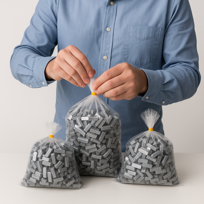 Heavy-Duty Clear Polythene Bags 400  500 Gauge Food-Grade Tear-Resistant Premium Storage Solution