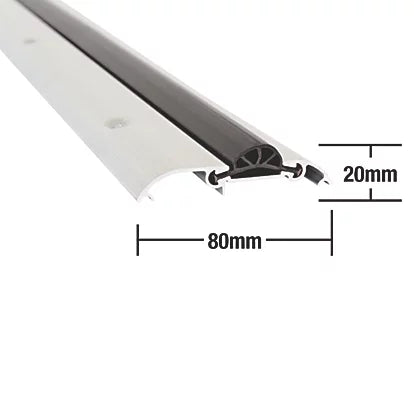 Professional Aluminium Compression Draught Excluder For Effective Door Sealing