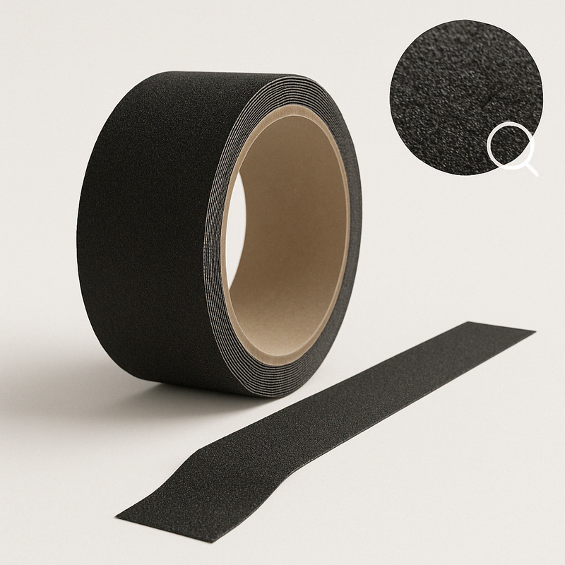 Premium Non-Slip Safety Tape Self-Adhesive Flame Retardant Ultra-Durable Ideal for Stairs Factories & Wet Areas