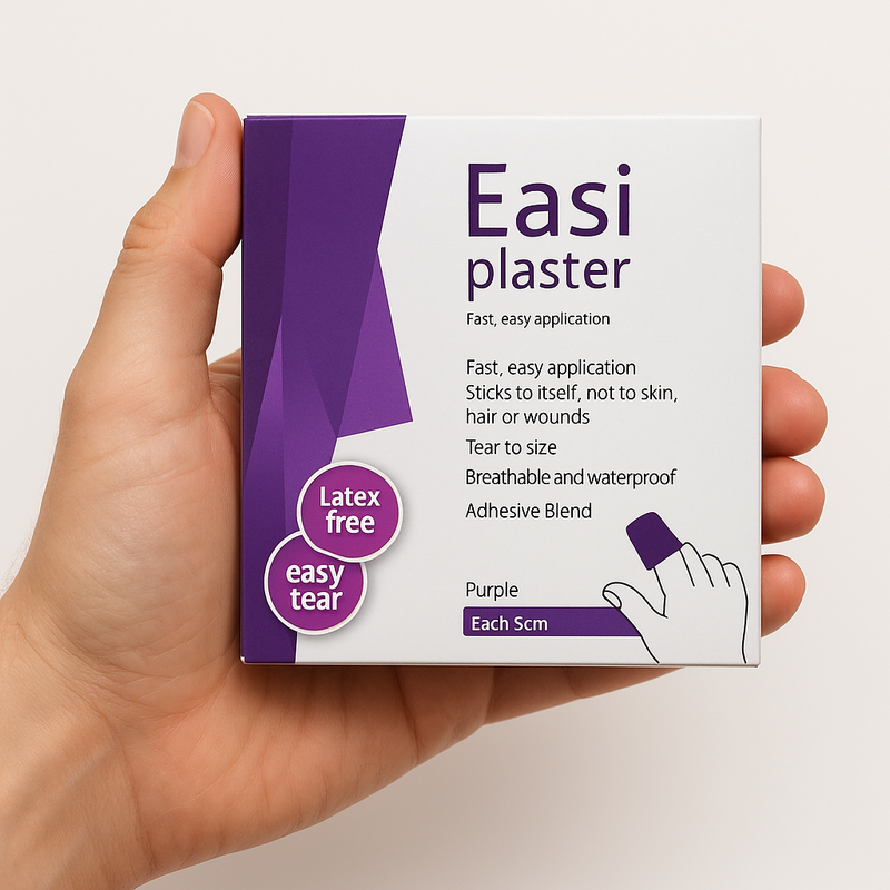 Premium Bandage Tape 6cm x 5m Waterproof Pain-Free Easy Tear