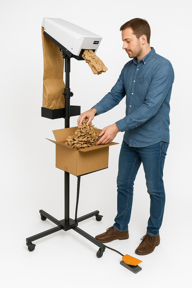 Premium Active Paper Voidfill Machine Sustainable Fast Compact for Industrial Packing