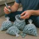 Heavy-Duty Clear Polythene Bags 1000 Pack Industrial Strength Tear-Resistant Storage for Hardware Tools