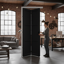 Internal Fully Finished Industrial 3 Panel Solid Bi-Fold ...