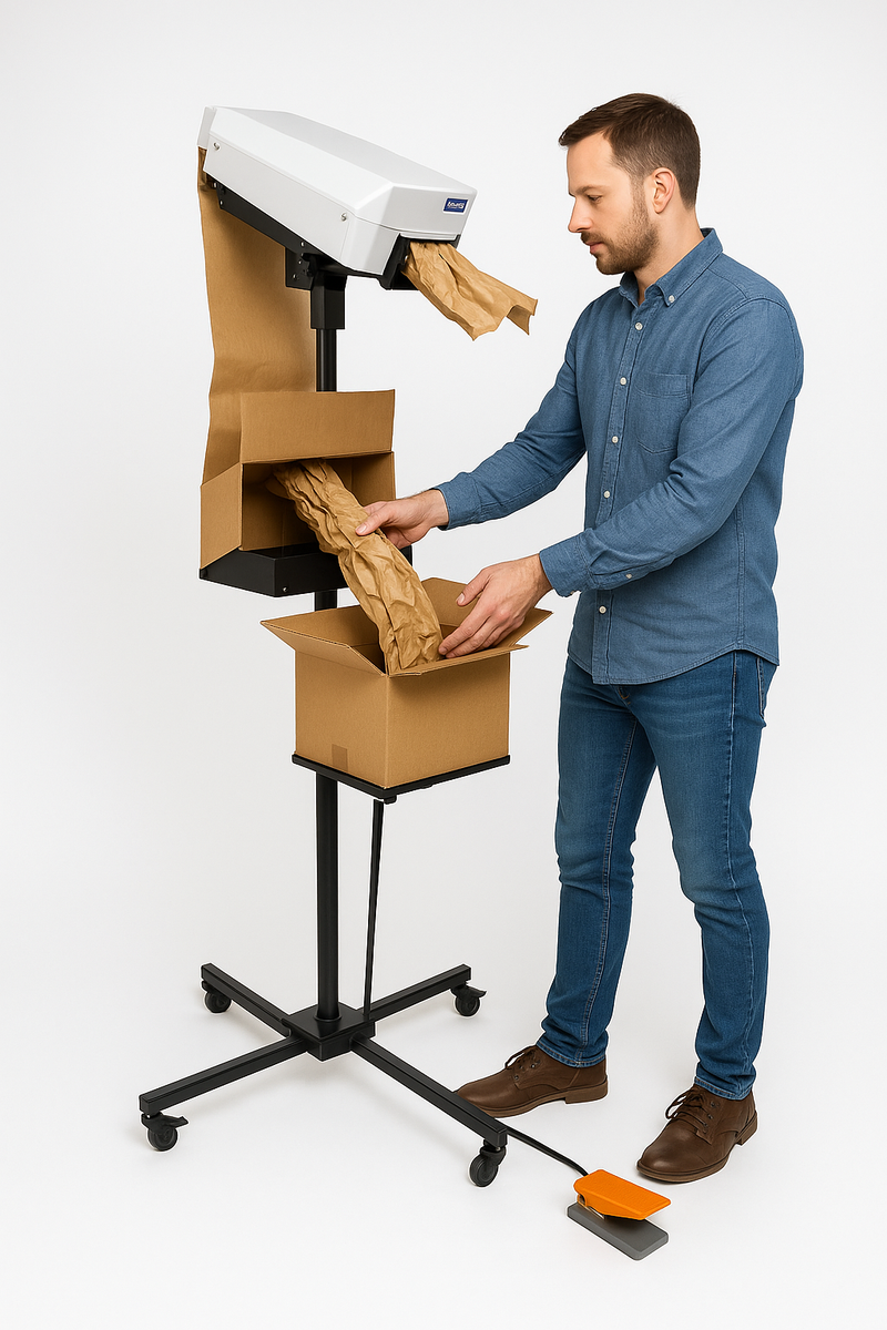 Premium Active Paper Voidfill Machine Sustainable Fast Compact for Industrial Packing