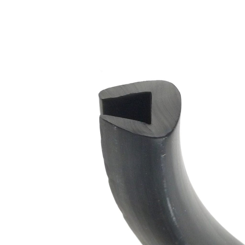 Durable Rubber U-Channel Weatherproof Trim for 9-10mm Panels for Perfect for Product Finishing and Protection