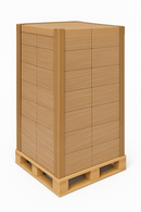 Premium Solid Board Edge Guards – 100x Shaped Cardboard Protectors Strong Eco-Friendly Packaging Solution