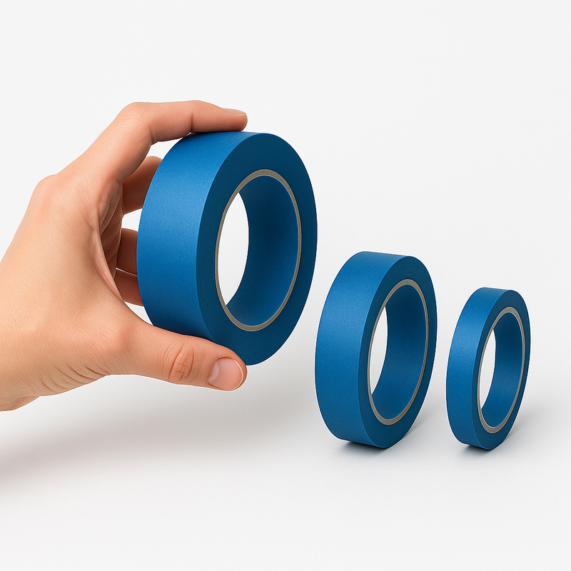 High-Performance Automotive Masking Tape Heat Resistant Water-Based Paint Compatible