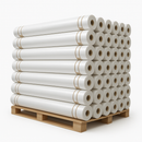 Premium Flame Retardant Polythene Sheeting 4m x 50m, 200m² Roll Medium Duty Certified1207 Protection