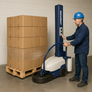 Premium Robot Master Mobile Pallet Wrapper High-Performance Unlimited Loads Built-In Battery Charger