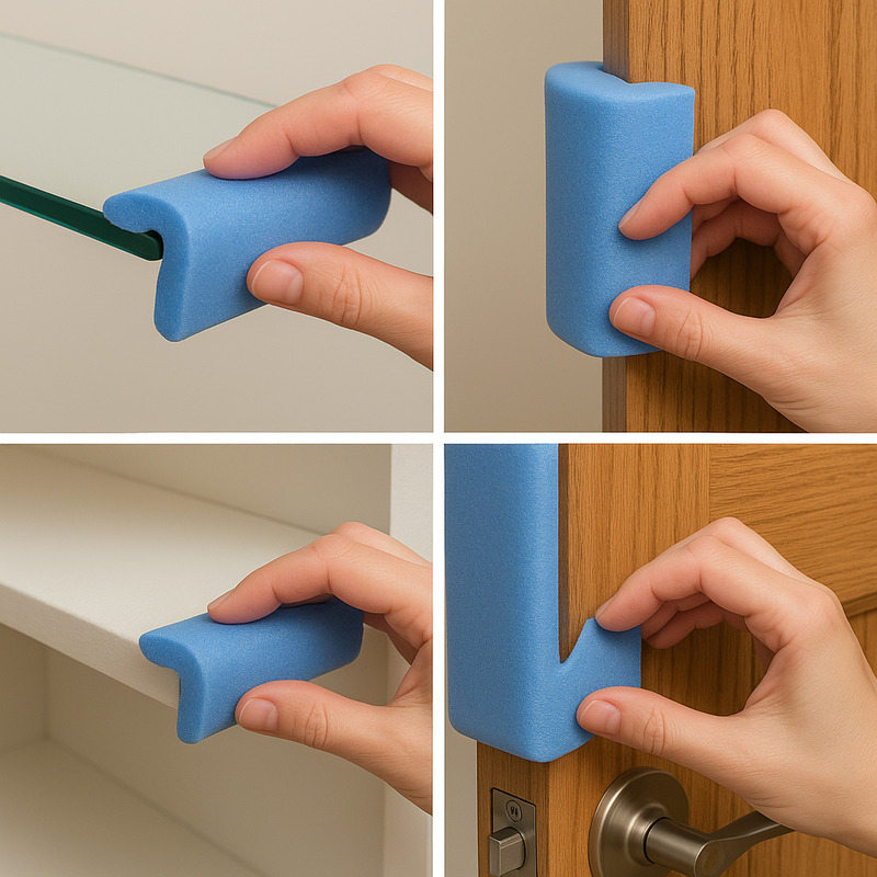 High-Performance Shock Absorbing Cushion for Corners Curved Products Limited Stock