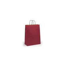 Premium Red Paper Gift Bags with Handles Eco-Friendly Kraft Shopping Bags for Retail Parties