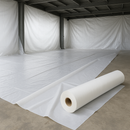 Premium Flame Retardant Polythene Sheeting 4m x 50m, 200m² Roll Medium Duty Certified1207 Protection