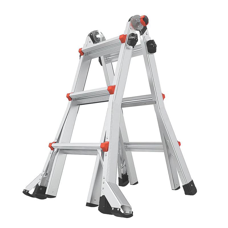 Industrial Grade Lightweight Aluminium Combination Ladder - 3.3m