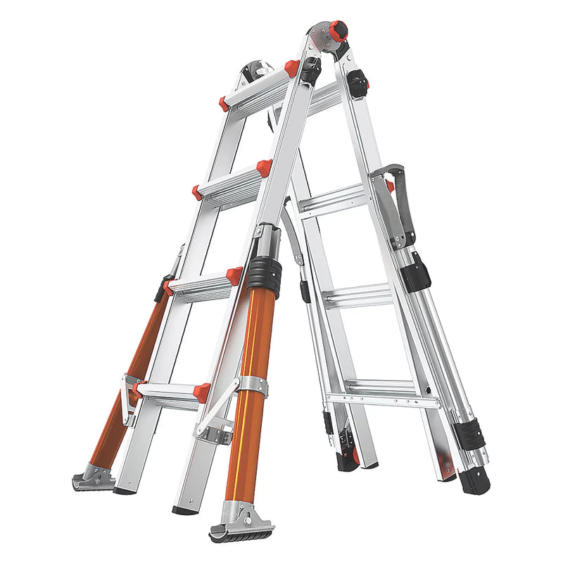 Heavy Duty Aluminium Combination Ladder For Warehouse Use - 4.5m