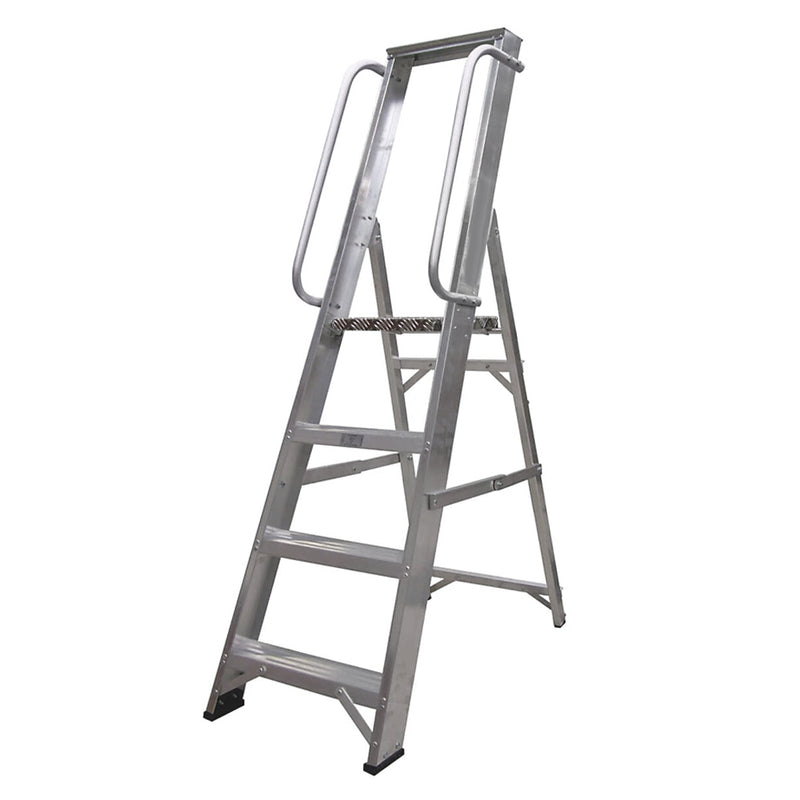 Professional Aluminium 4-Step Platform Ladder For Home & Commercial Use 1.46m