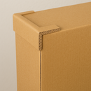 Heavy-Duty Corrugated Corner Protectors 15mm Thick Recyclable Edge Guards for Shipping