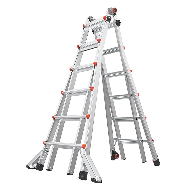 Heavy Duty Aluminium Combination Ladder For Various Applications - 6.9m