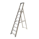 Professional Aluminium 8-Step Platform Step Ladder For Industrial Use - 2.31m