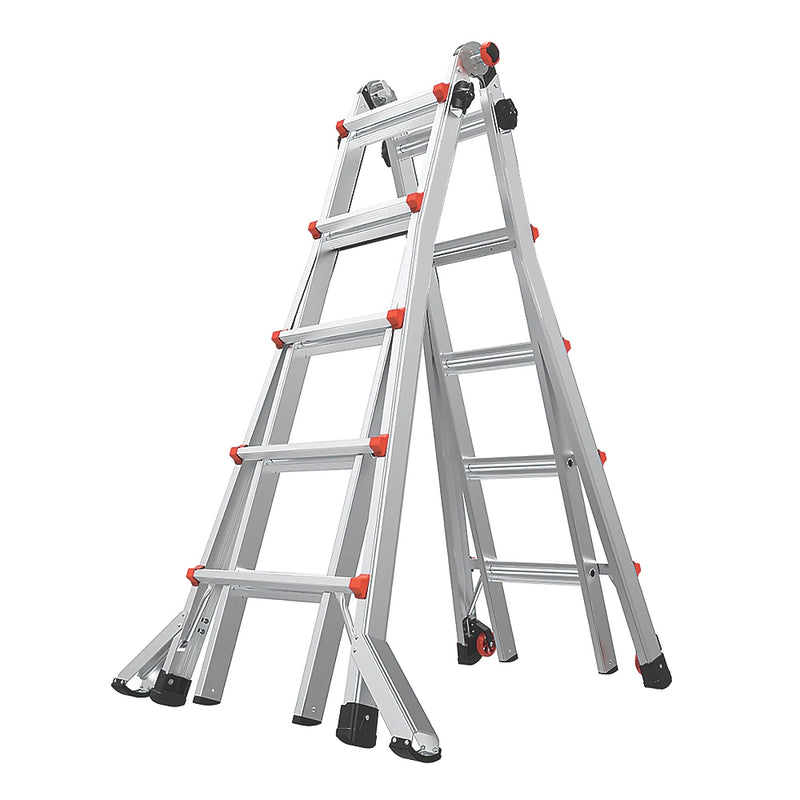 Highly Durable Lightweight Aluminium Combination Ladder - 5.7m