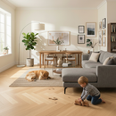 18mm UV Lacquered Solid Real Wood Flooring