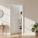 Internal Primed Cottage 1 Panel Made-to-Measure Door - Cu...