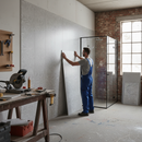 Grey Concrete PVC Waterproof Wall Panelling - Mould-Resis...