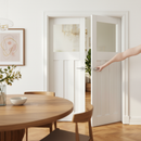 Internal White Primed Pair Door