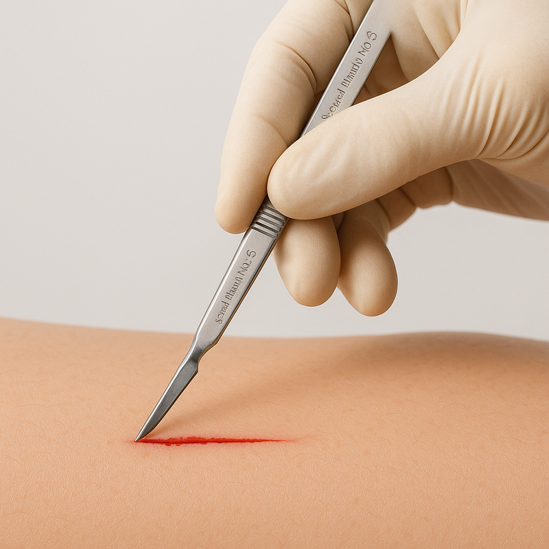 Standard Surgical Handle Box of 10 Premium Stainless Steel Quality