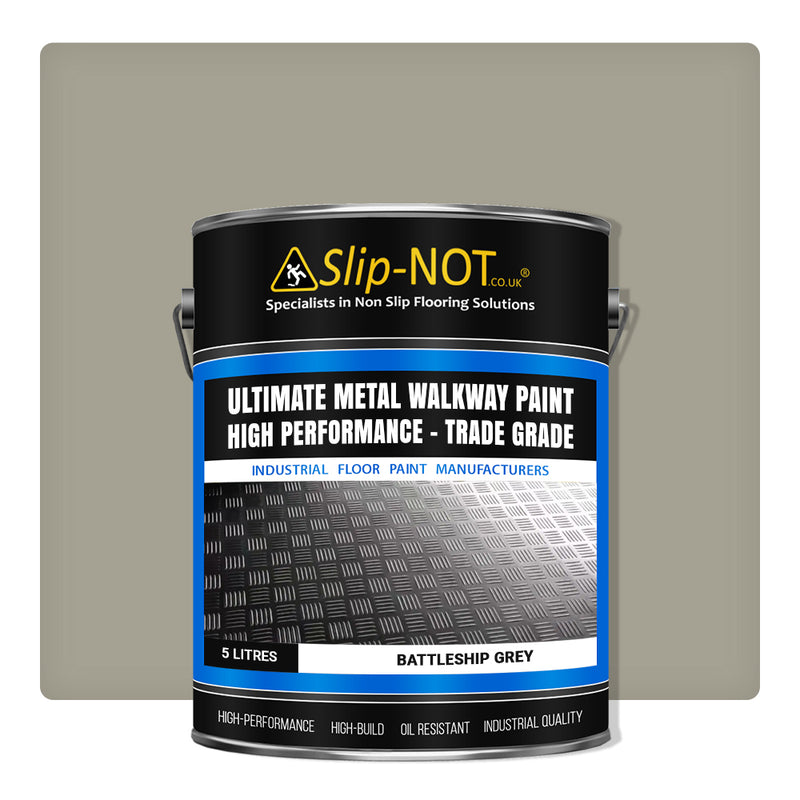 Professional Grade Non Slip Ultimate Metal Walkway Coating Paint