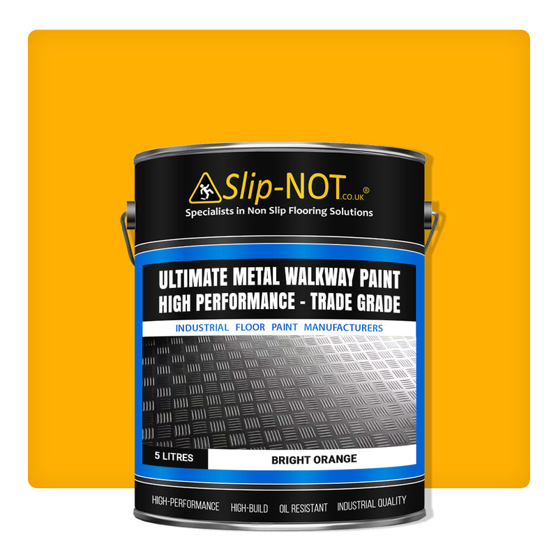 Professional Grade Non Slip Ultimate Metal Walkway Coating Paint