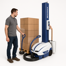 Premium Self-Propelled Pallet Wrapping Machine Power Pre-Stretch Industrial Heavy-Duty Auto Wrapper