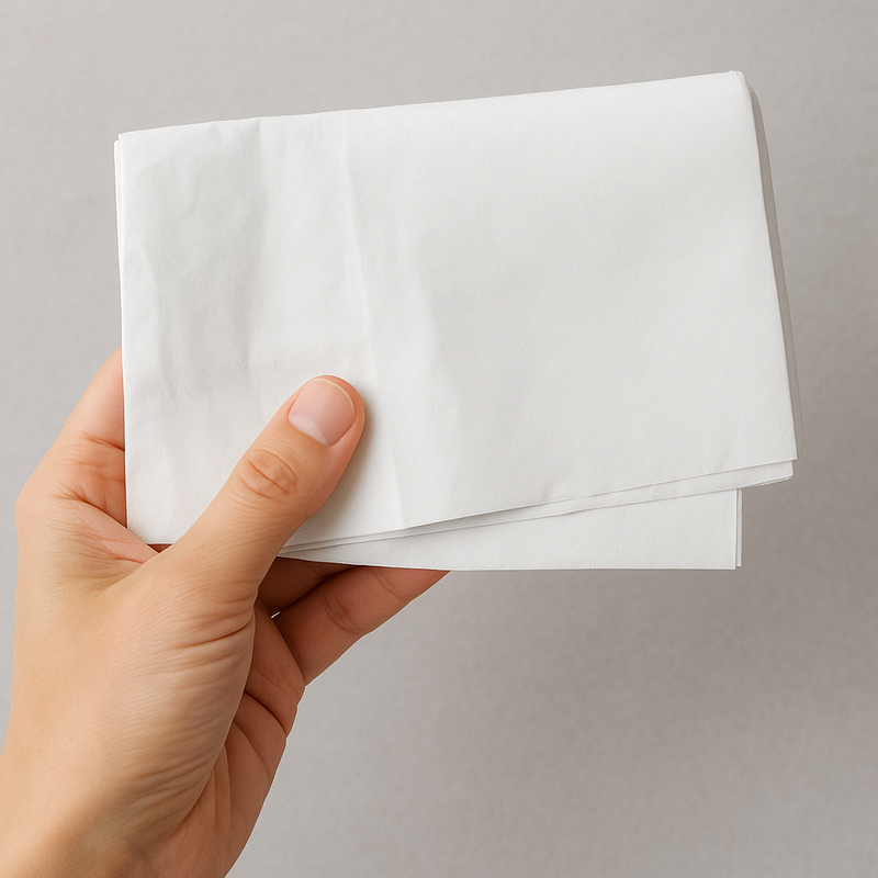 High-Quality White Machine Glazed Tissue Paper 18gsm Ideal for Retail Packaging Interleaving Gift Wrapping