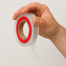 Heavy-Duty Clear Tape 25mm x 33m High-Performance Invisible Mounting Power