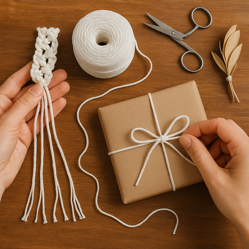 High-Performance White Polypropylene Twine Weather-Resistant Heavy-Duty Multi-Purpose