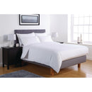 Comfort Percale Duvet Covers White