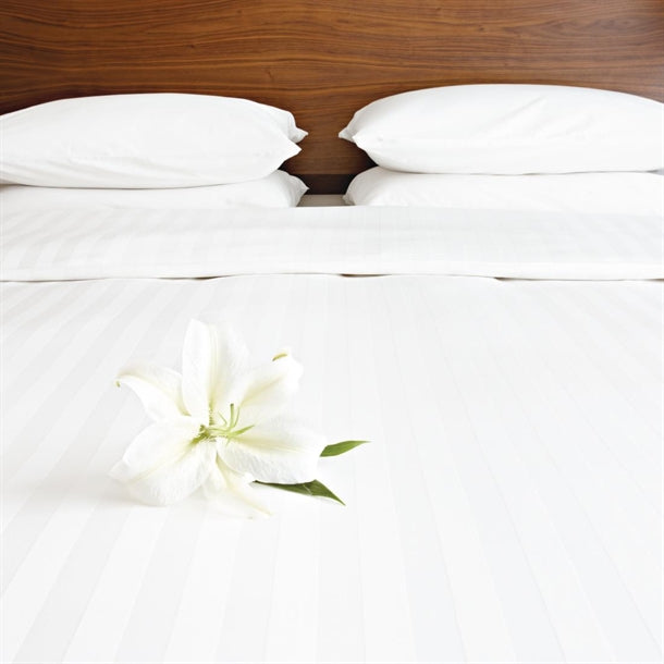 Comfort Satin Duvet Covers White