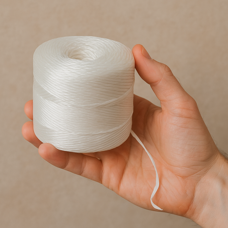 High-Performance White Polypropylene Twine Weather-Resistant Heavy-Duty Multi-Purpose