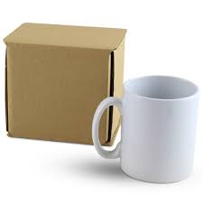 Premium Mug Packing Boxes Shock-Resistant Eco Kraft Cardboard with Built-In Compartments