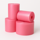 Premium Pink Anti-Static Bubble Wrap 750mm Wide x 100m Small 10mm Bubbles for Tech Fragile Items