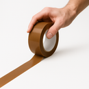 Low Noise Polypropylene Parcel Tape Clear/Brown 48mm x 66m
