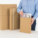 Heavy-Duty Telescopic Cardboard Boxes Premium Double Wall Adjustable Cartons for Secure Shipping Storage