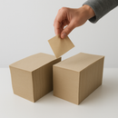 Premium Recycled Fanfold Paper Voidfill Perforated Biodegradable Packing Paper for Automatic Manual Dispensers