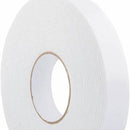 Foam Tape Double-Sided High Tack White 25m Roll