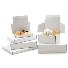 High-Performance Quick Seal Postal Boxes White Clay Coated Cardboard Peel Seal Tear Strip Ideal for Ecommerce Shipping Gifts